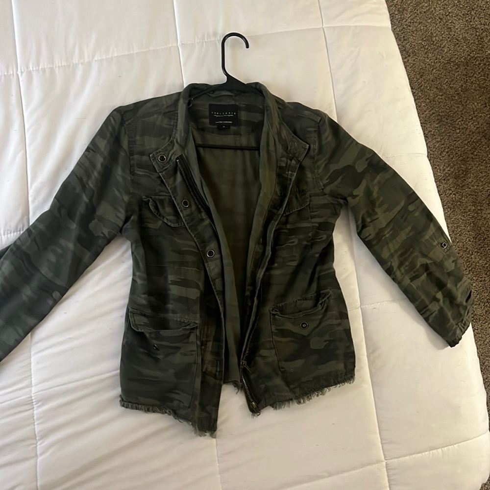 Sanctuary camo jacket